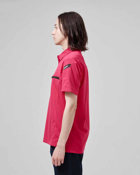 81355 ESワークニットショートポロシャツ