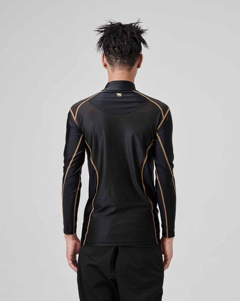 8350 ハイネックロングスリーブシャツ