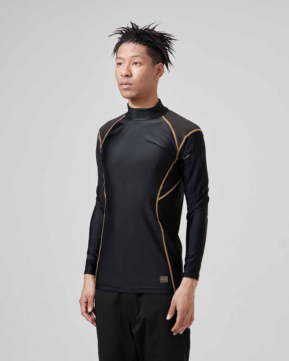 8350 ハイネックロングスリーブシャツ – TS DESIGN