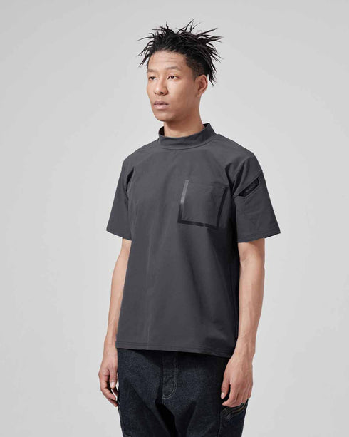 83552 TS DELTAスウェットモックネックTシャツ