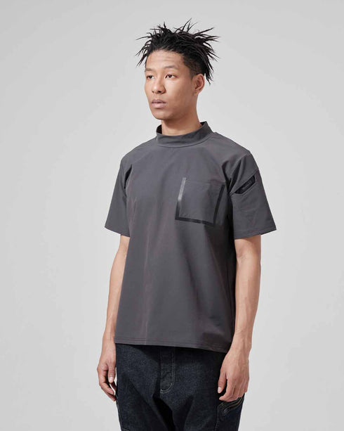 83552 TS DELTAスウェットモックネックTシャツ