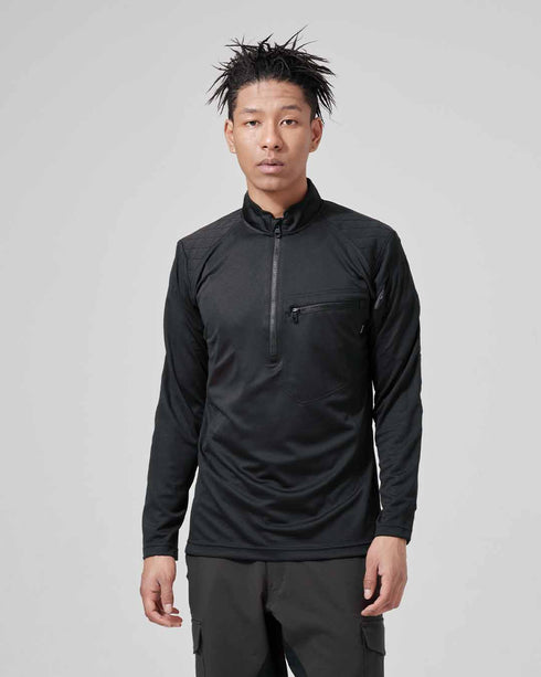 846305 ワークニットロングシャツ