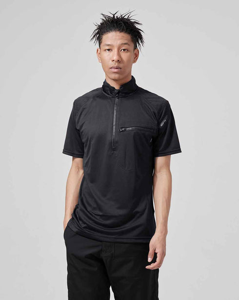 846355 ワークニットショートシャツ