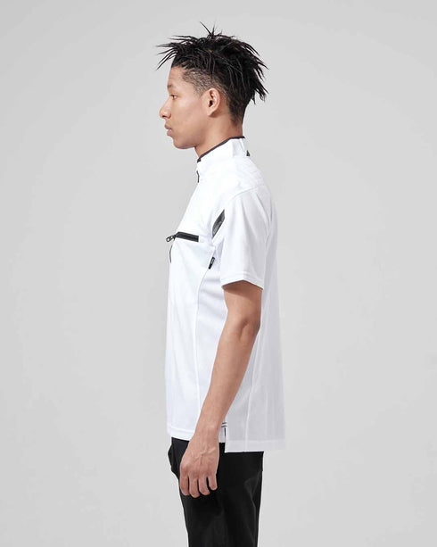 846355 ワークニットショートシャツ