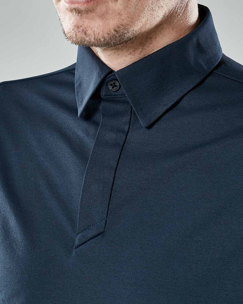 9075 TS DEOドライロングスリーブポロシャツ