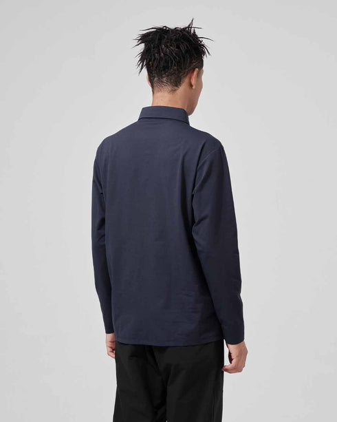 9075 TS DEOドライロングスリーブポロシャツ