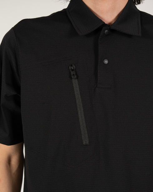 8565 TS DEOドッツショートスリーブポロシャツ