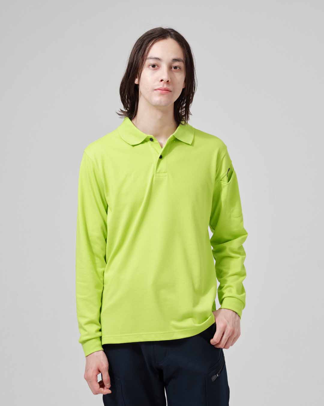 4075 ESロングスリーブポロシャツ – TS DESIGN